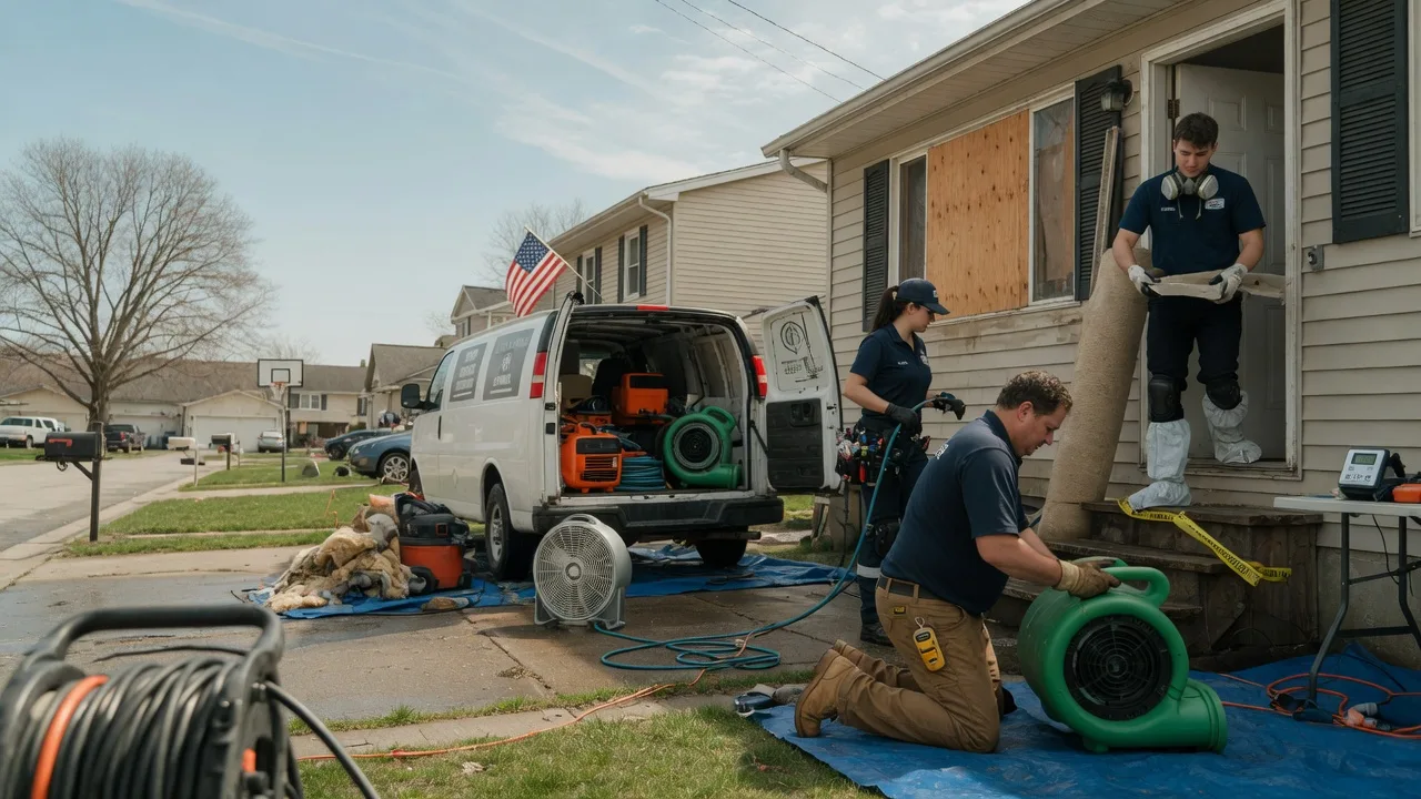 Water Damage Restoration in Ellsworth Afb, SD near me